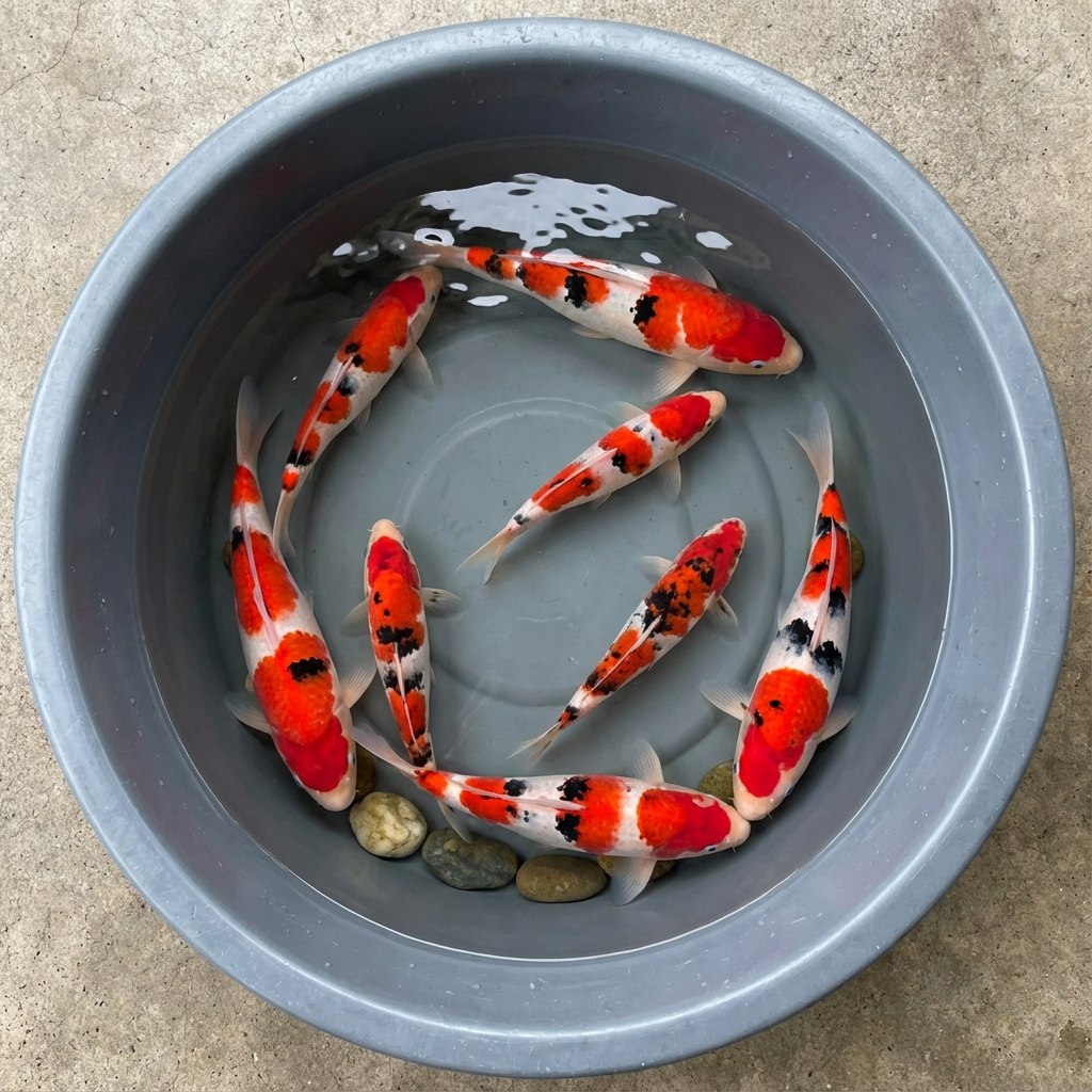 Ikan Koi Sanke